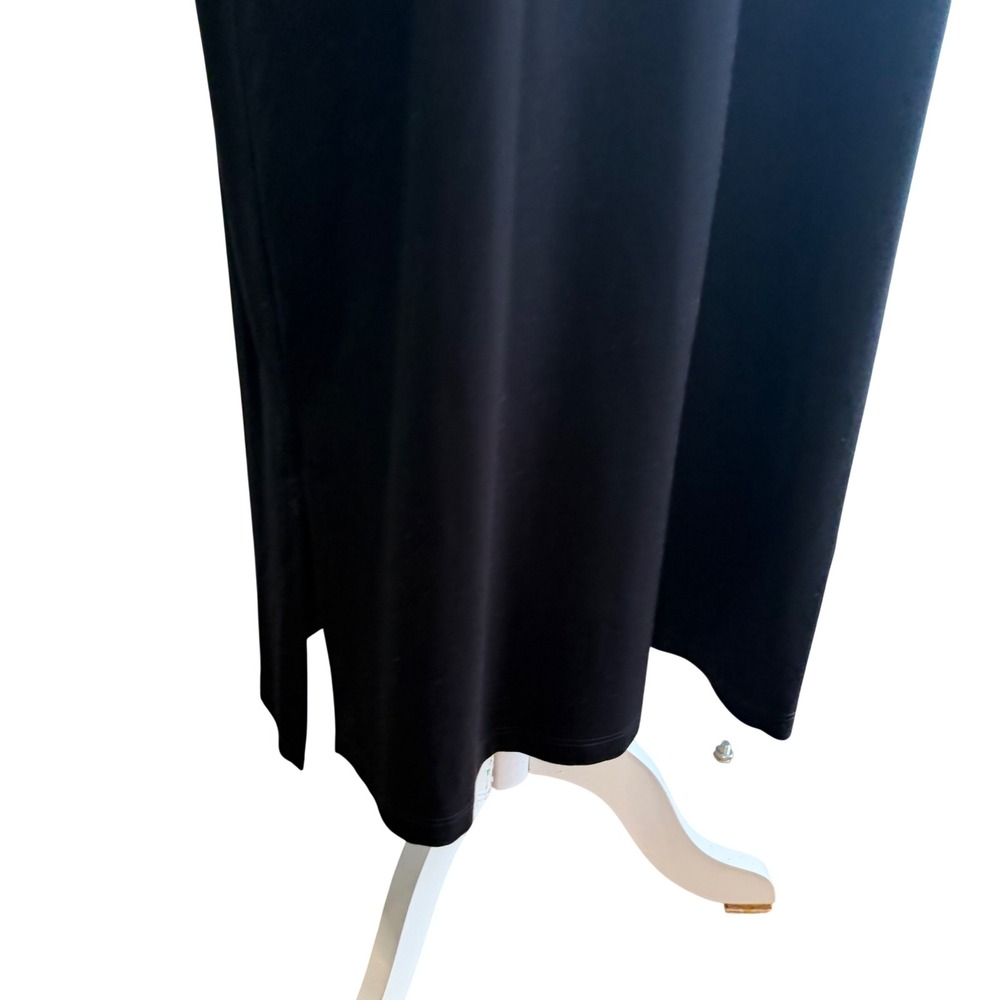 Eileen Fisher Dress Womens S P Black Oversized Minimalist Lagenlook Quiet Luxury - Picture 7 of 14